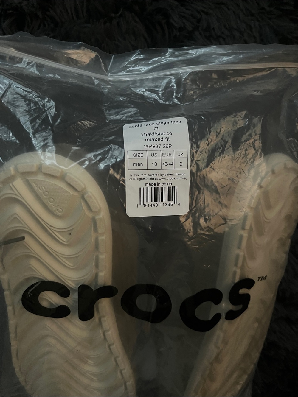 Crocs Santa Cruz Playa Slip On Lace Up NWT - Picture 7 of 7